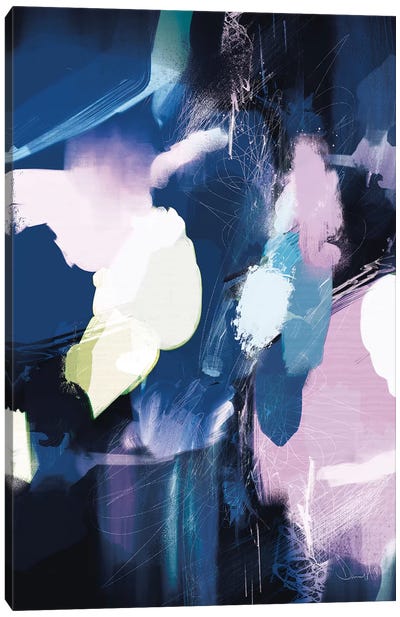 Soft Abstract Canvas Art Print - Dan Hobday