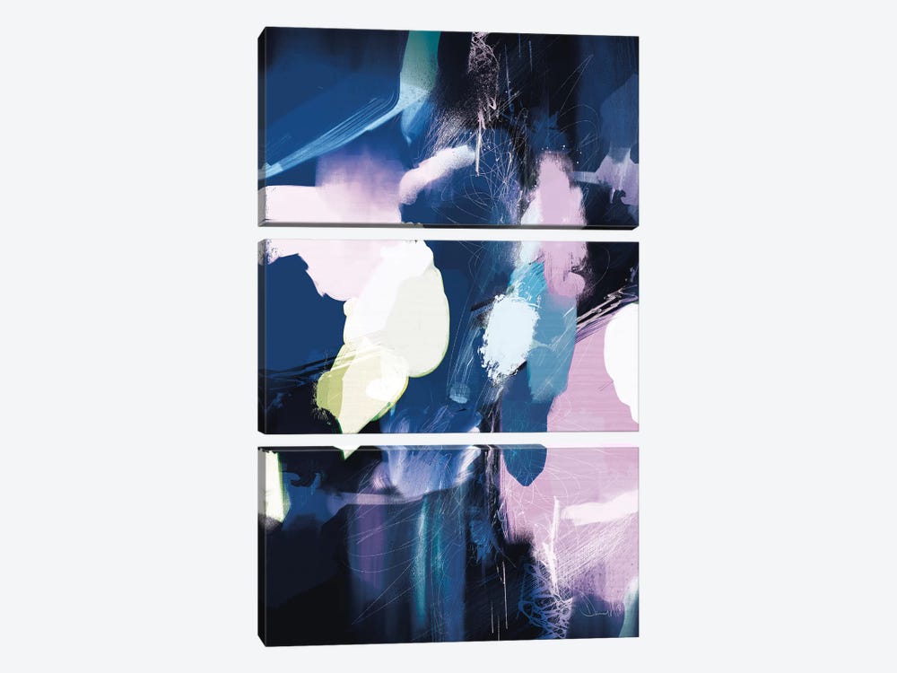 Soft Abstract by Dan Hobday 3-piece Canvas Wall Art