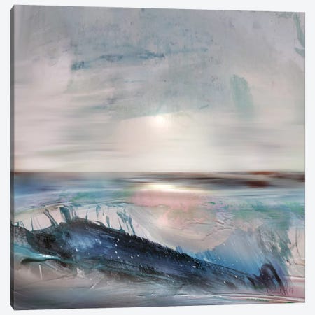 Beach Canvas Print #HOB13} by Dan Hobday Canvas Art Print