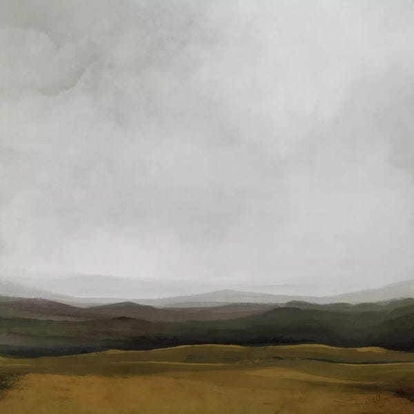 Minimalist Paintings: Dart View by Dan Hobday