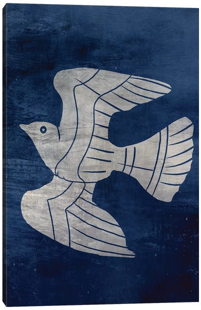Peace Canvas Art Print - Dove & Pigeon Art