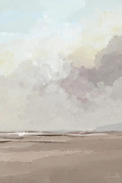 Large Modern Art - Canvas Prints: Beach Tide by Dan Hobday