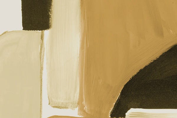 Minimaluxe: Ochre Abstract by Dan Hobday