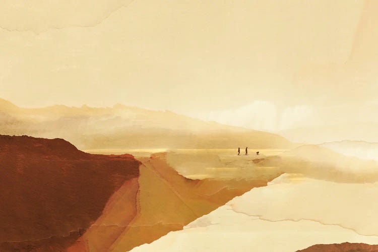 Sunset Walk by Dan Hobday wall art