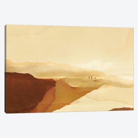 Sunset Walk Canvas Print #HOB227} by Dan Hobday Canvas Art Print