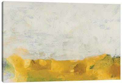 Golden Field Canvas Art Print - Dan Hobday