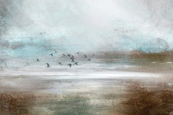 Serene Watercolors: Marsh Birds by Dan Hobday