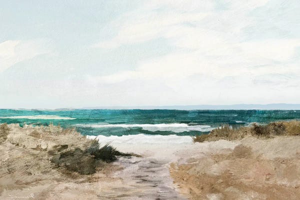Dan Hobday: Beach Path by Dan Hobday