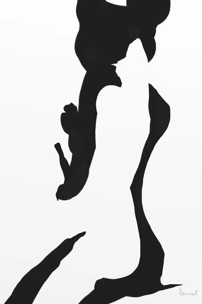 Minimalist Paintings: Female Fig. 1 by Dan Hobday