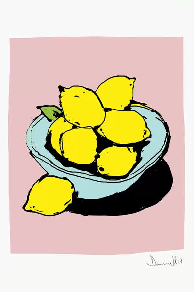 Pop Art Kitchen: Lemons by Dan Hobday