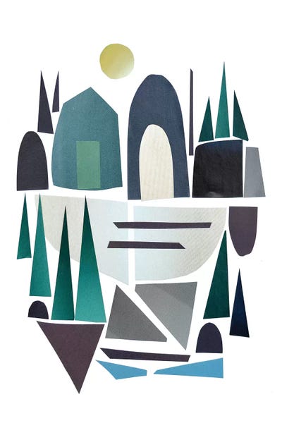 Scandinavian Office: Nordic Art II by Dan Hobday