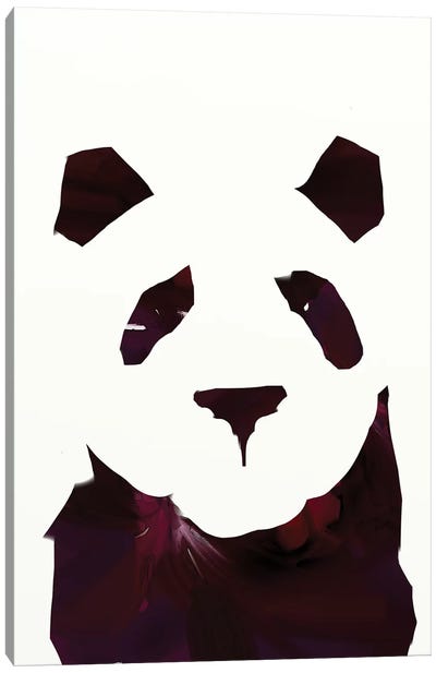 Panda I Canvas Art Print - Minimalist Nursery