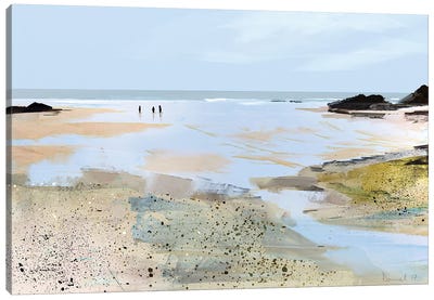 Sea View Canvas Art Print - 3-Piece Beach Art