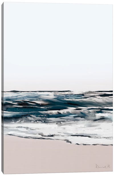 Seashore Canvas Art Print - Dan Hobday