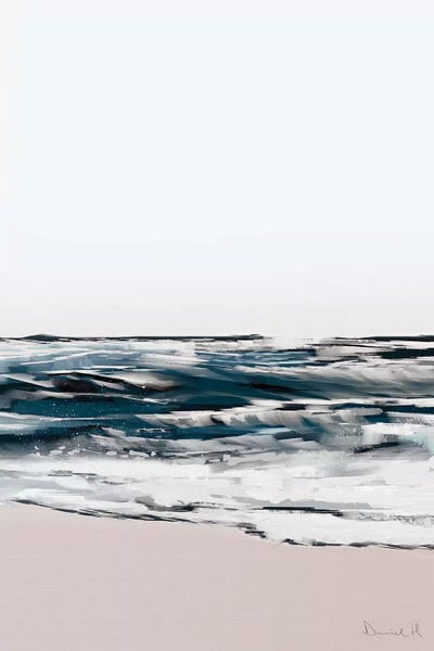 Minimalist Paintings: Seashore by Dan Hobday