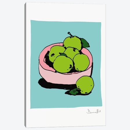 Apples Canvas Print #HOB9} by Dan Hobday Art Print