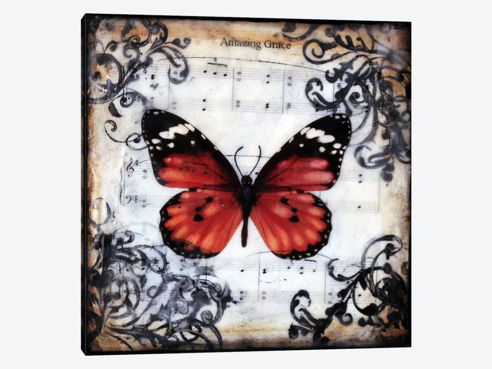 Flutter By 1 by Heather Offord 1-piece Art Print