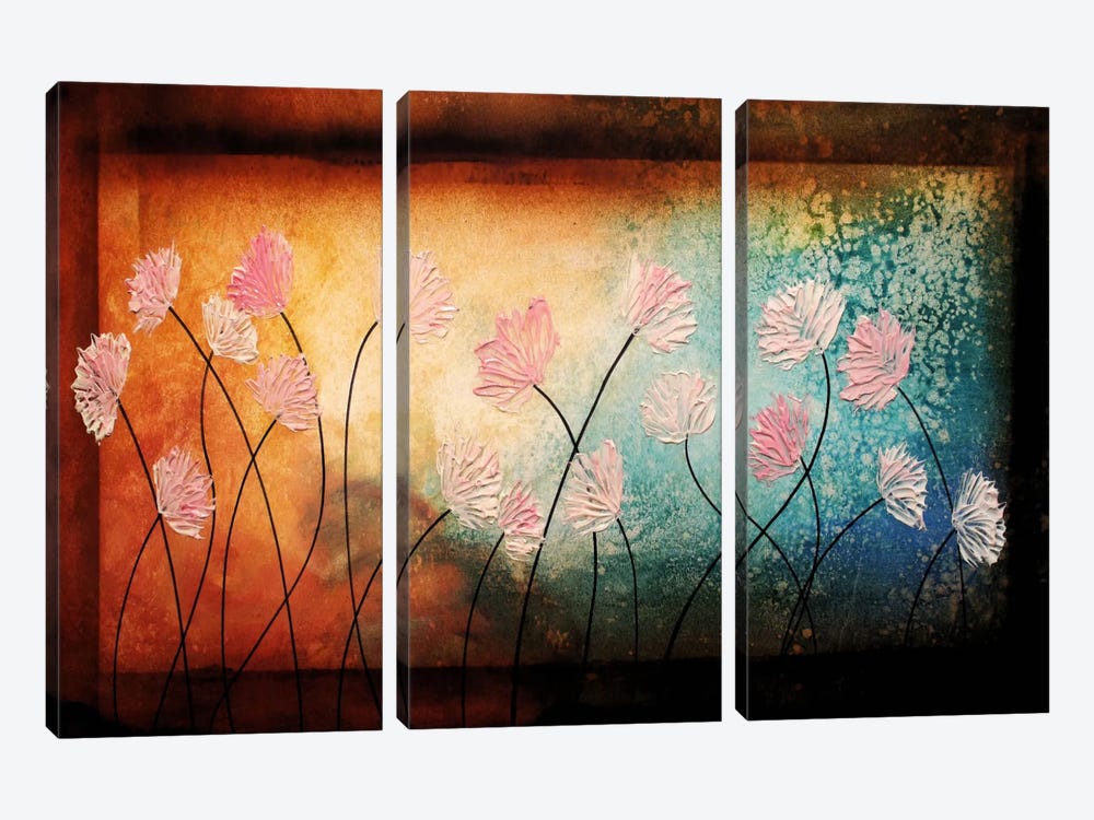 After The Rain by Heather Offord 3-piece Canvas Artwork