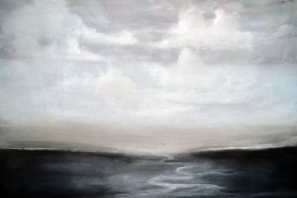 Minimalist Paintings: Serenity by Heather Offord