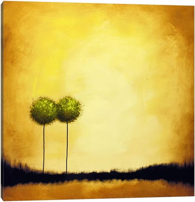 Let's Grow Old Together #2 Canvas Art Print - Minimalist Painting
