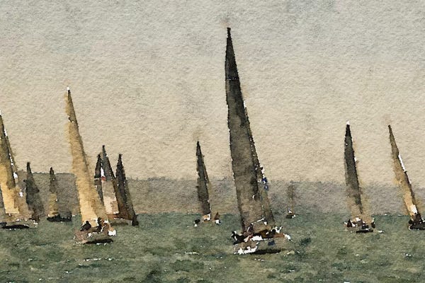 Boating: Race by Heather Offord