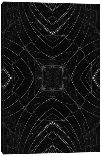 Schrodingers Equation Canvas Art Print - Black & White Patterns