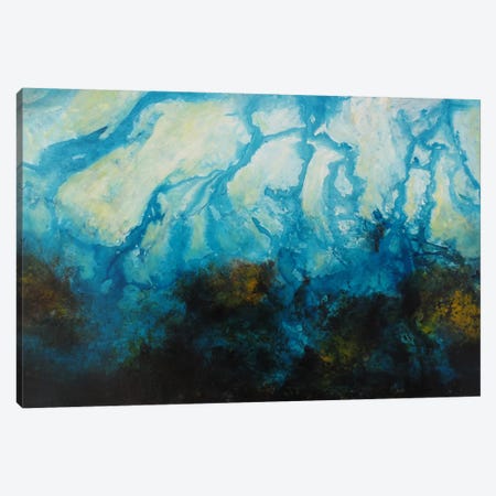 Seascape Canvas Print #HOD217} by Heather Offord Canvas Artwork