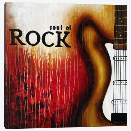 Soul of Rock Canvas Print #HOD238} by Heather Offord Art Print