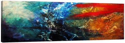Synphonic Canvas Art Print - Abstract Expressionism Art