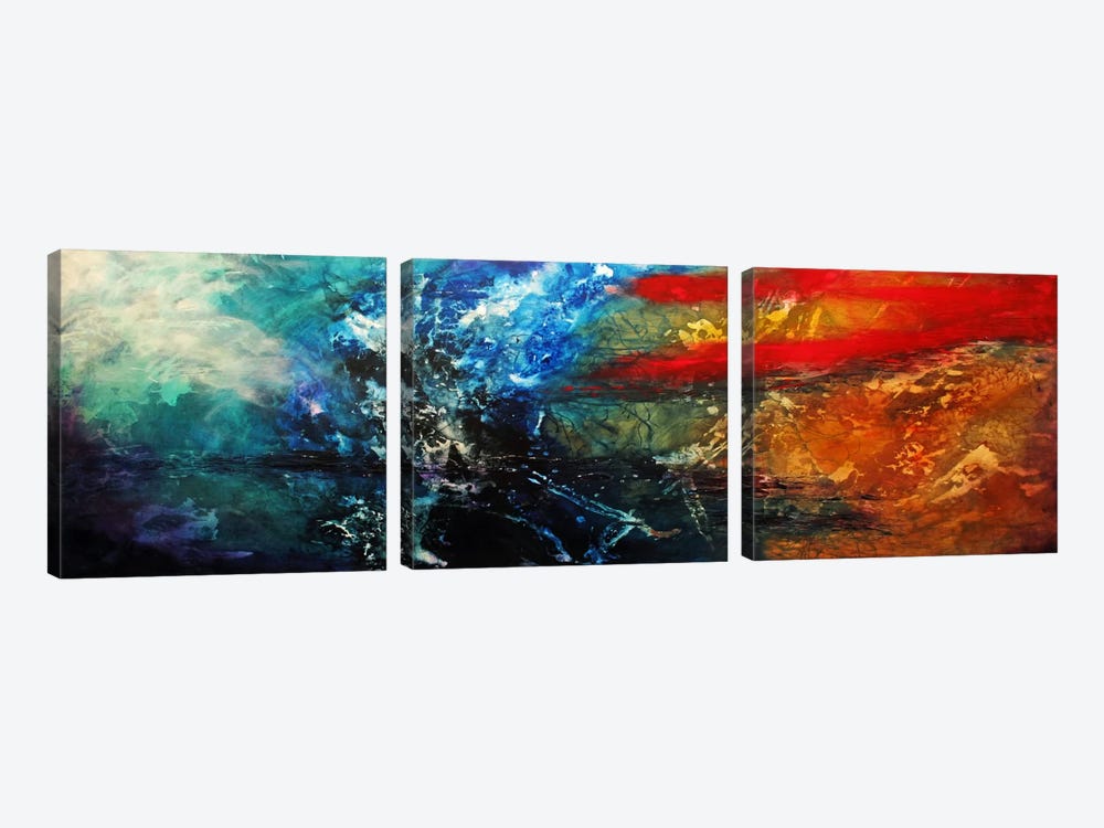 Synphonic by Heather Offord 3-piece Canvas Wall Art