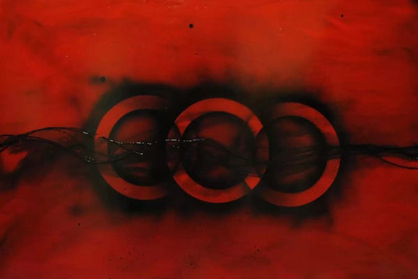 Circular Abstract: Taking Chances by Heather Offord