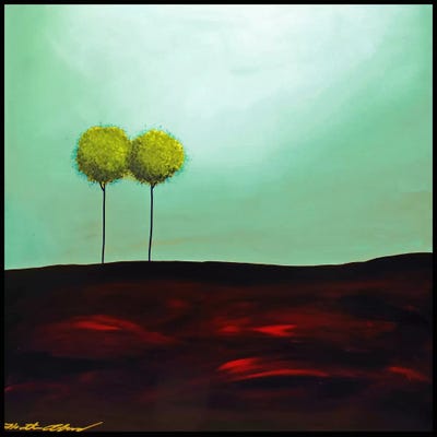 Together Forever #1 by Heather Offord framed wall art