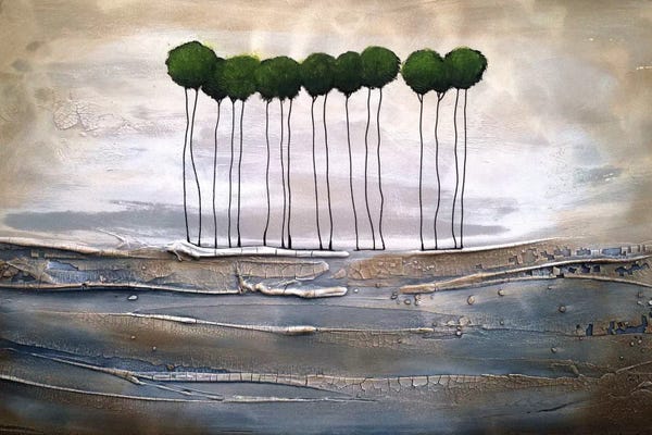 Abstract Landscapes: And Here We Are by Heather Offord