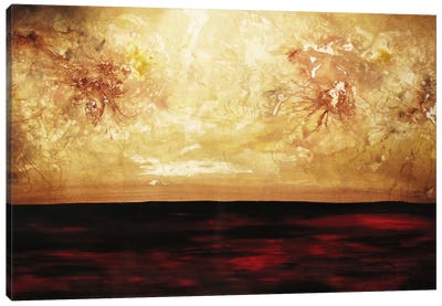 War In The Heavenlies Canvas Art Print - Heather Offord