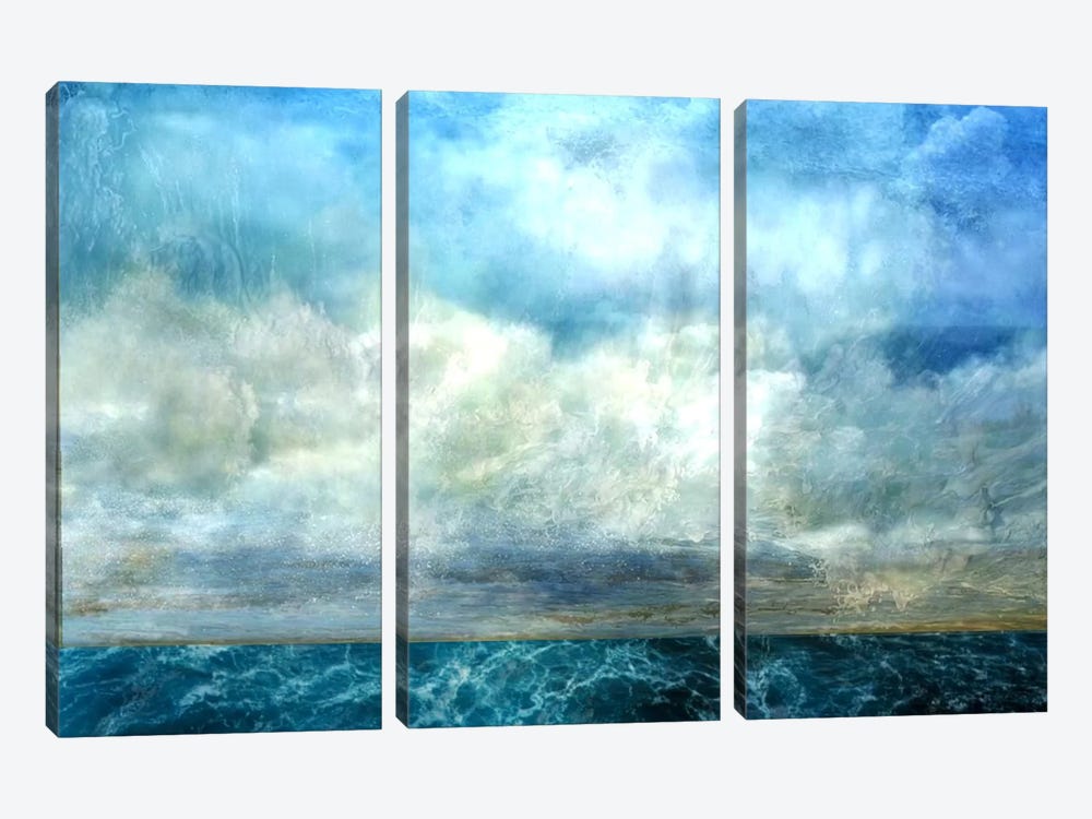 At Worlds End by Heather Offord 3-piece Canvas Art Print