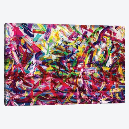 Dance Canvas Print #HOD373} by Heather Offord Canvas Artwork