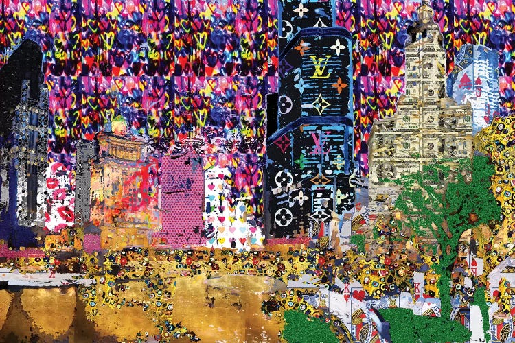Graffiti City by Heather Offord wall art