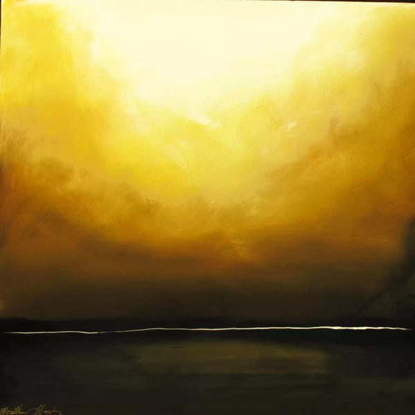 Minimalist Paintings: Days End by Heather Offord