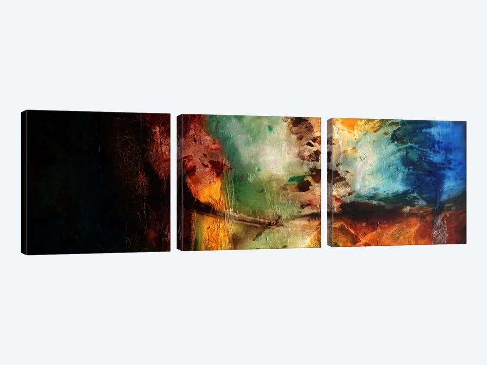 Dynamics Of Change by Heather Offord 3-piece Canvas Wall Art