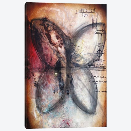 Equations Canvas Print #HOD89} by Heather Offord Canvas Artwork