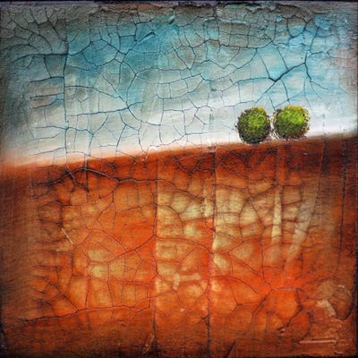 Across The Sky #2 by Heather Offord canvas print