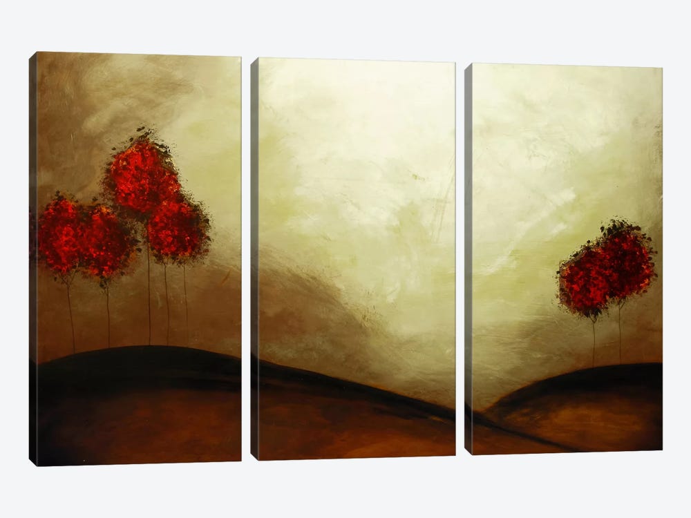 Family #1 by Heather Offord 3-piece Canvas Print