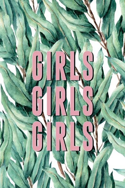 Girls Girls Girls by Honeymoon Hotel canvas print