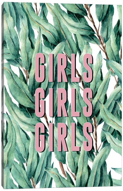Girls Girls Girls Canvas Art Print - Honeymoon Hotel
