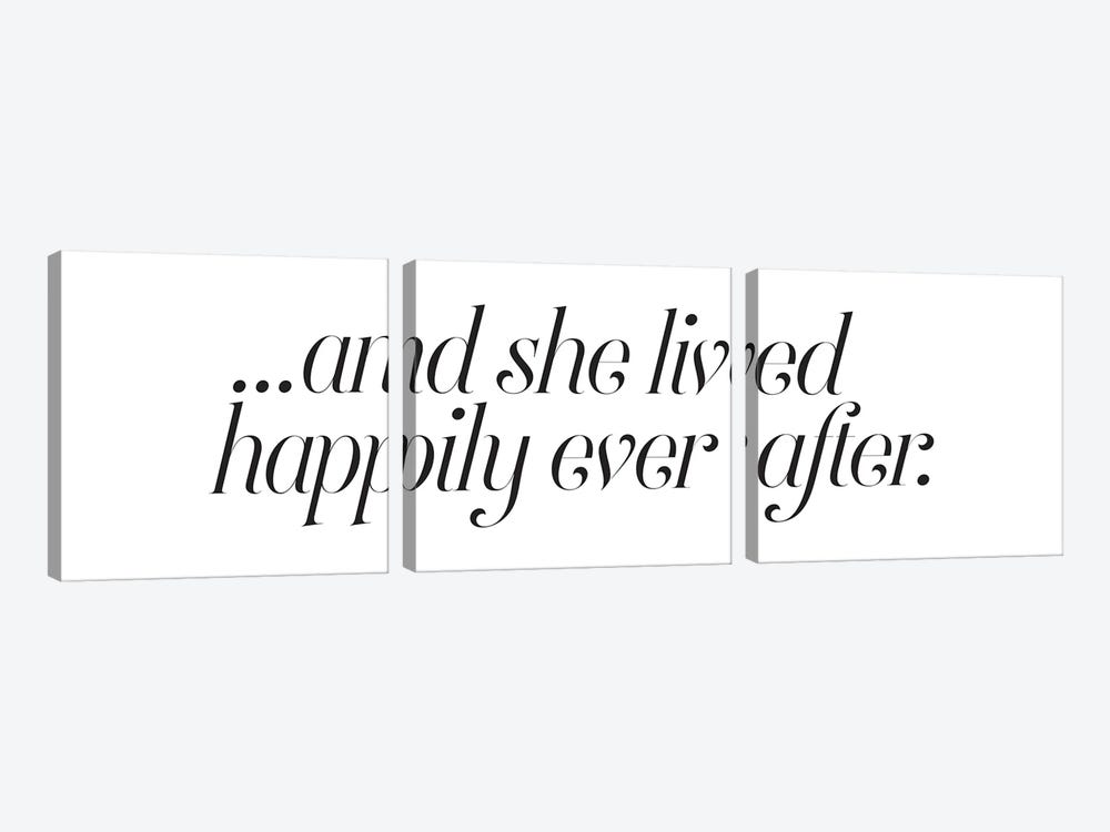 Happily Ever After by Honeymoon Hotel 3-piece Canvas Artwork