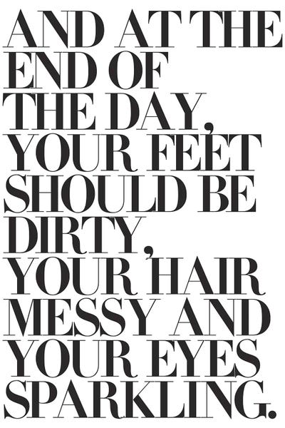 At The End Of The Day… by Honeymoon Hotel canvas print