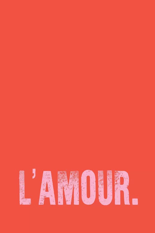 L'Amour. (Red)