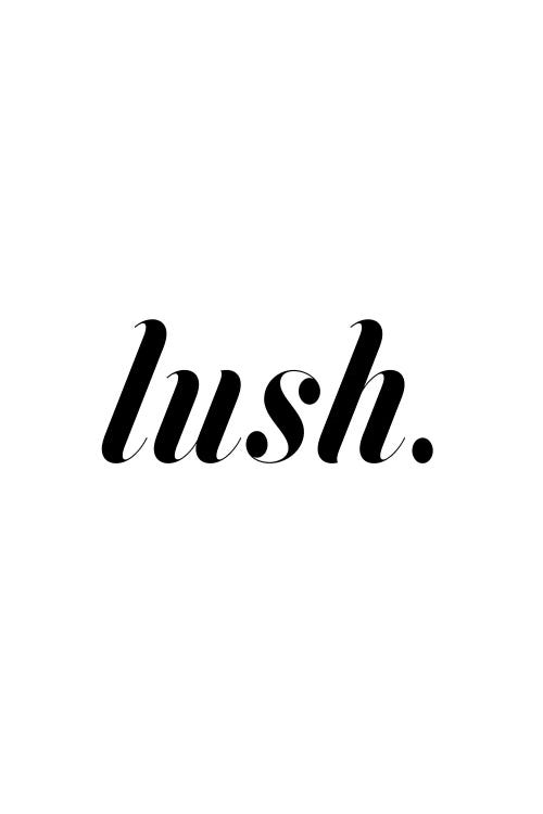 Lush. (White)