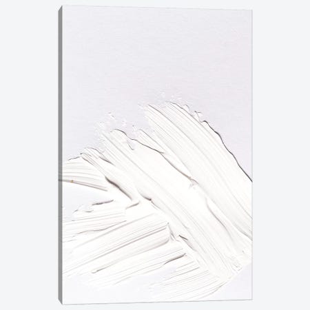 Minimal White Canvas Print #HON175} by Honeymoon Hotel Art Print