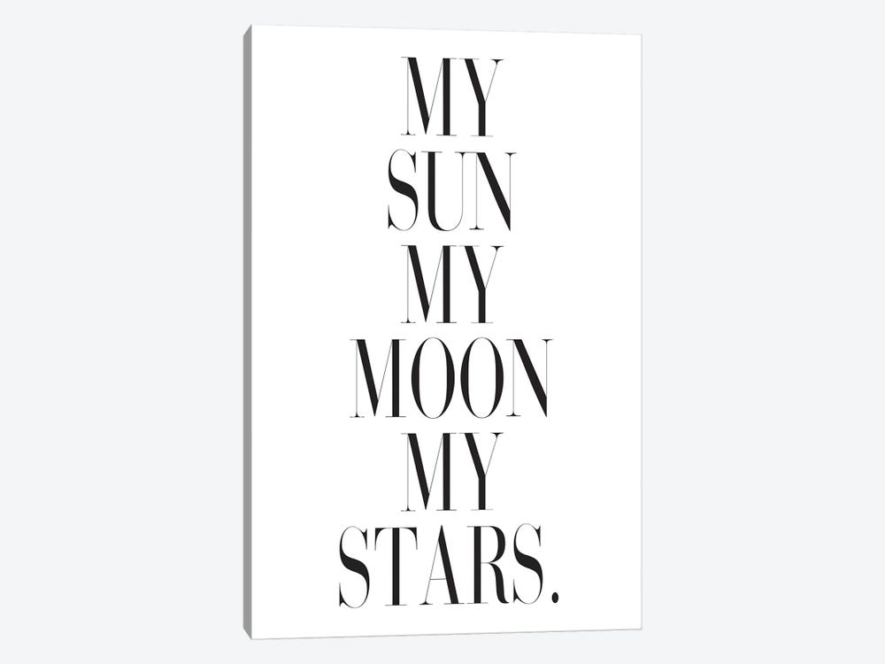 My Sun My Moon My Stars by Honeymoon Hotel 1-piece Canvas Art